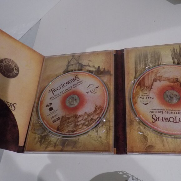 LOTR DVDS Platinum Series Lot of 3 Two Towers Return of King Fellowship of Rings - Picture 7 of 7
